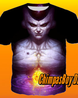 Camisetas con estampado 3D de los villanos de Dragon Ball Z Piccolo Freezer Freeza